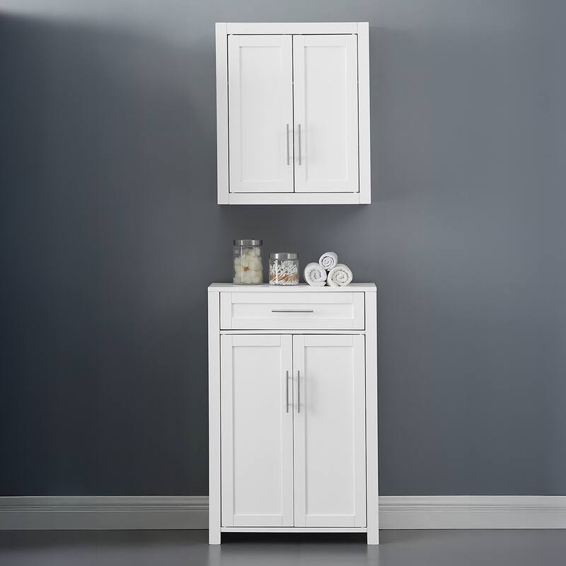 Crosley Savannah 2-Piece Storage Cabinet Set