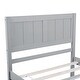 preview thumbnail 9 of 7, Twin Size Simple Yet Elegant Wood Platform Bed with Trundle and Ten Supporting Slats