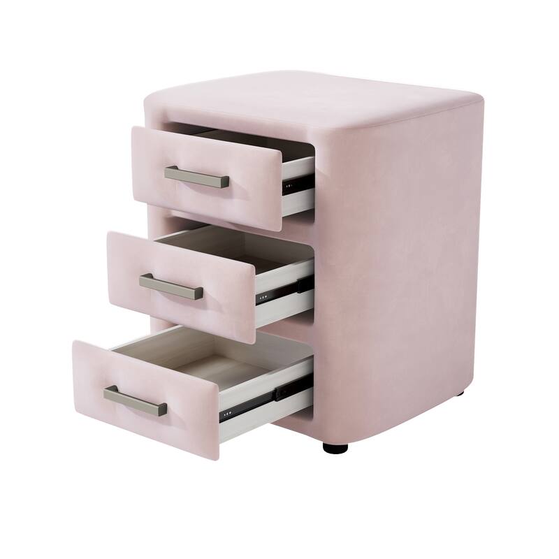 Velvet Upholstered Platform Bed Frame Vertical Channel Wingback Bed Tufted Headboard Footboard, Low Profile Panel Bed