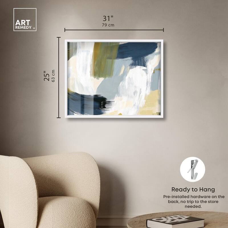 Moss Layers II Shadowbox by Art Remedy