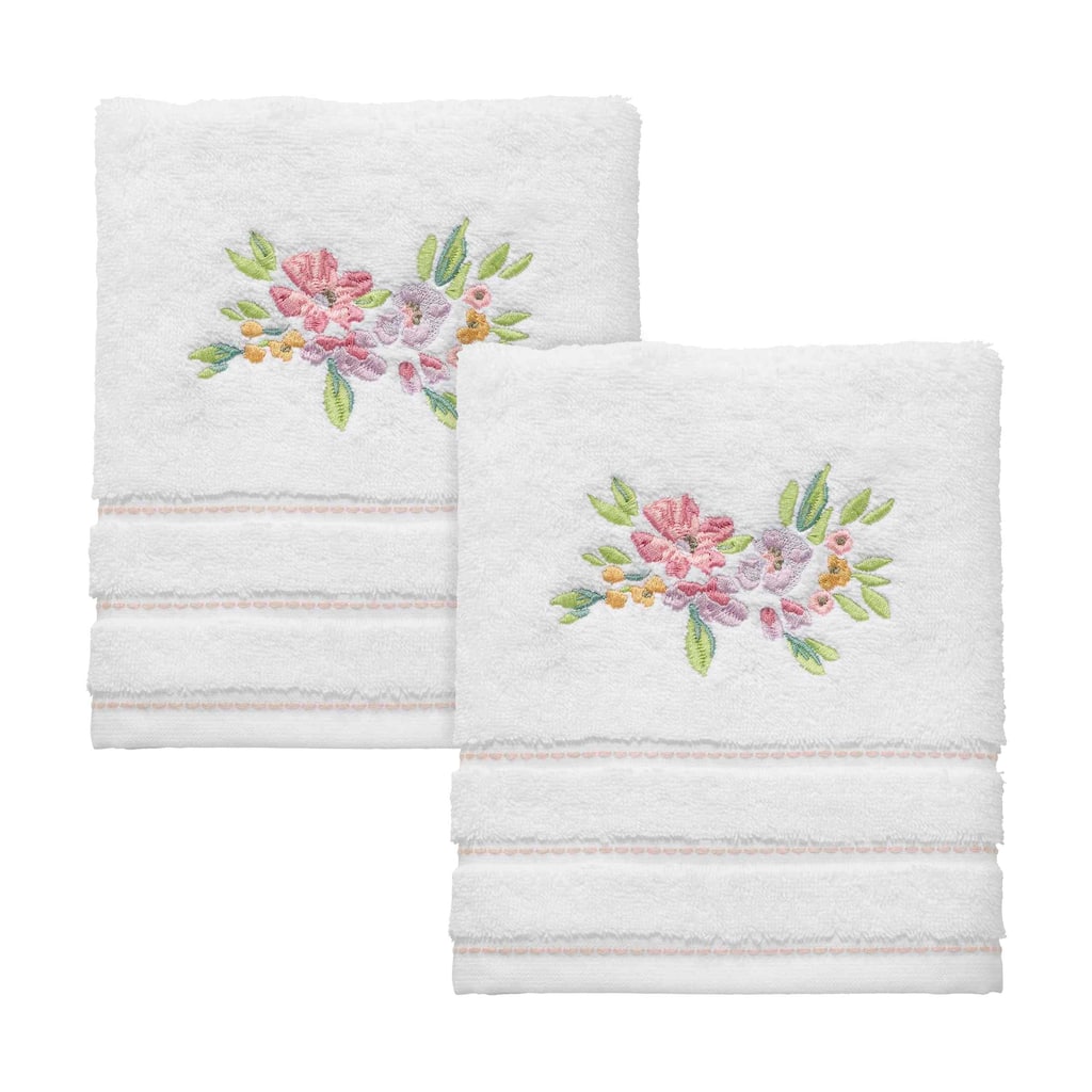 Izod Catalina White 2-Pack Hand Towel Set - Hand Towel 2pk Set