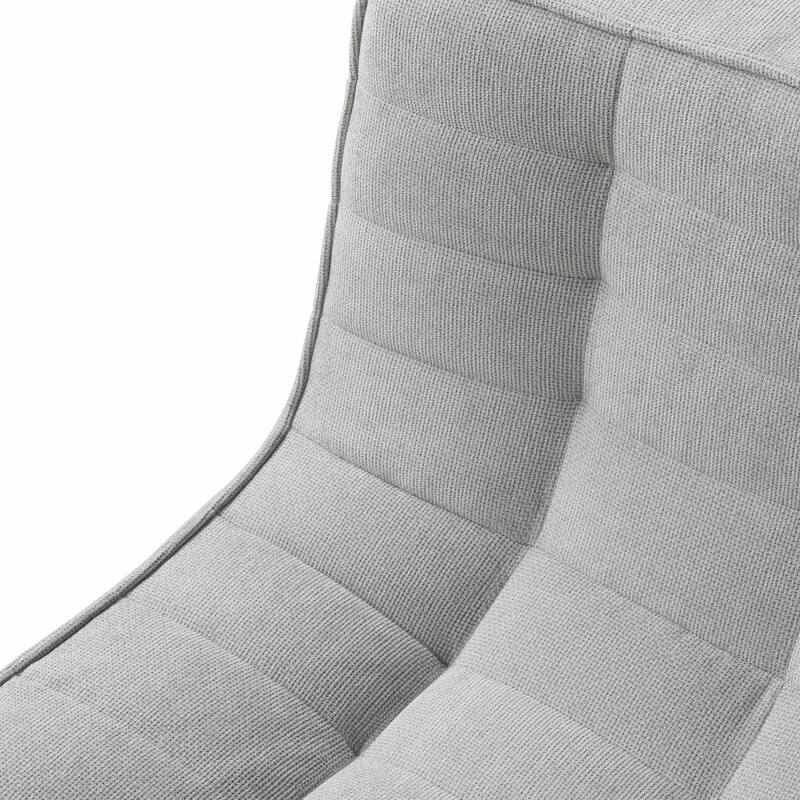 Armless 3-Seat Large Bean Bag Chair Lazy Floor Sofa Couch Fireside Chair