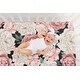 preview thumbnail 6 of 4, Sweet Jojo Designs Black Pink Boho Shabby Chic Floral Girl Fitted Crib Sheet Bohemian Vintage Garden Watercolor Flower Nature