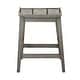 preview thumbnail 4 of 4, Steve Silver Rigby Smokey Oak 24-inch Counter Stool
