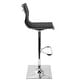 preview thumbnail 8 of 11, Porch & Den Tower Master Contemporary Adjustable Bar Stool in Faux Leather