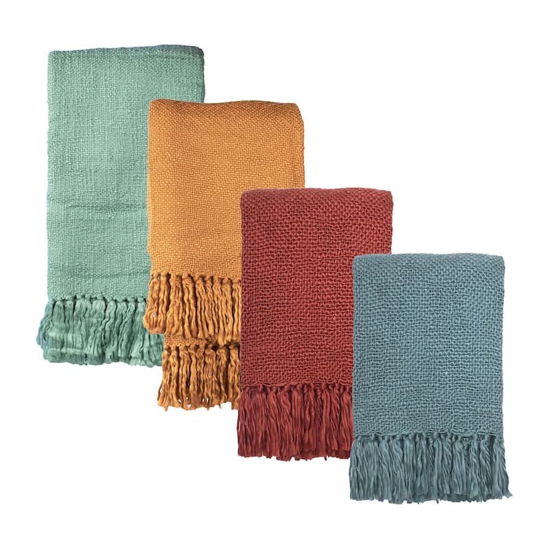 Cole Handwoven Acrylic 49-inch x 59-inch Throw Blanket