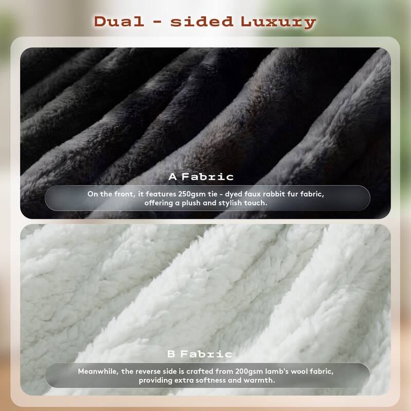 Heated Flannel Fleece Throw Blanket With Controller