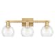 Option Brushed Brass / Clear