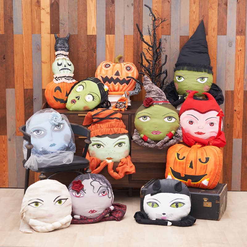Cleopatra Zombinaland Halloween Decorative Soft Figurine Pillow