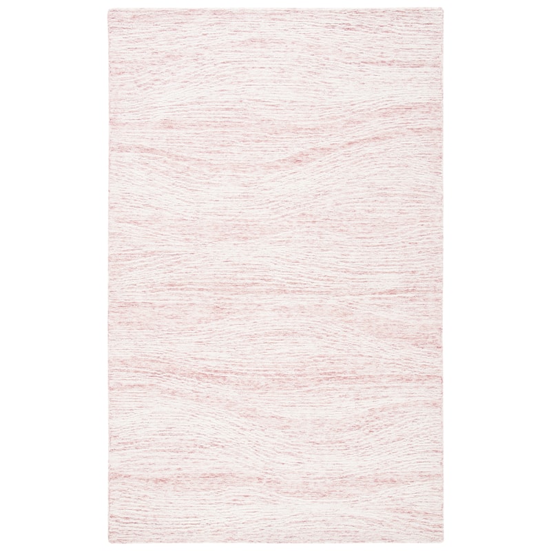 SAFAVIEH Handmade Metro Annarosa Modern Abstract Wool Rug