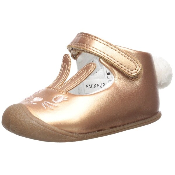 Stuart Weitzman Girls/' KIds Baby Fannie Dancer-t Mary Jane White 4 M US Toddler