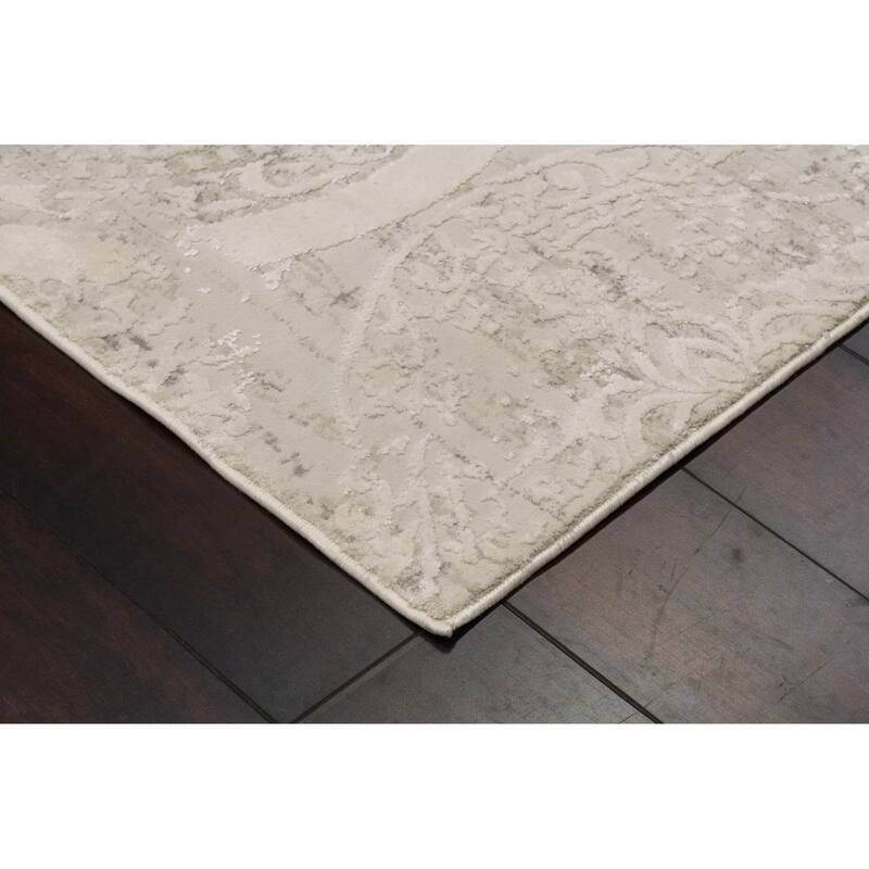 Dynamic Rugs Quartz Traditional Area Rug