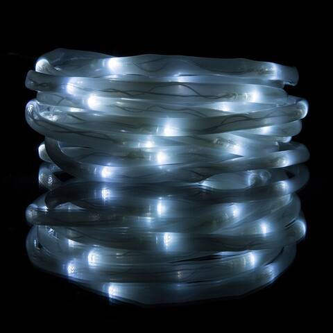 Pure Garden 23 foot Solar Powered LED Rope Lights