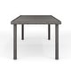 preview thumbnail 20 of 21, 71" Outdoor Rattan Wicker Patio Table with Engineered Wood Top - 39"W x 71"D x 30"H