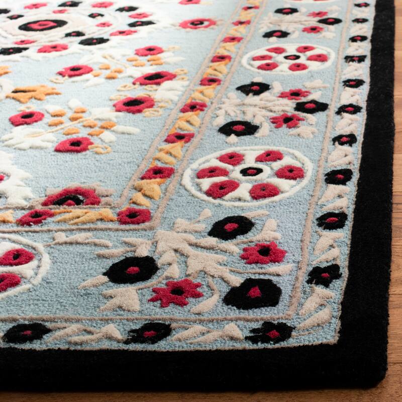 SAFAVIEH Handmade Bellagio Marsela Modern Oriental Wool Rug