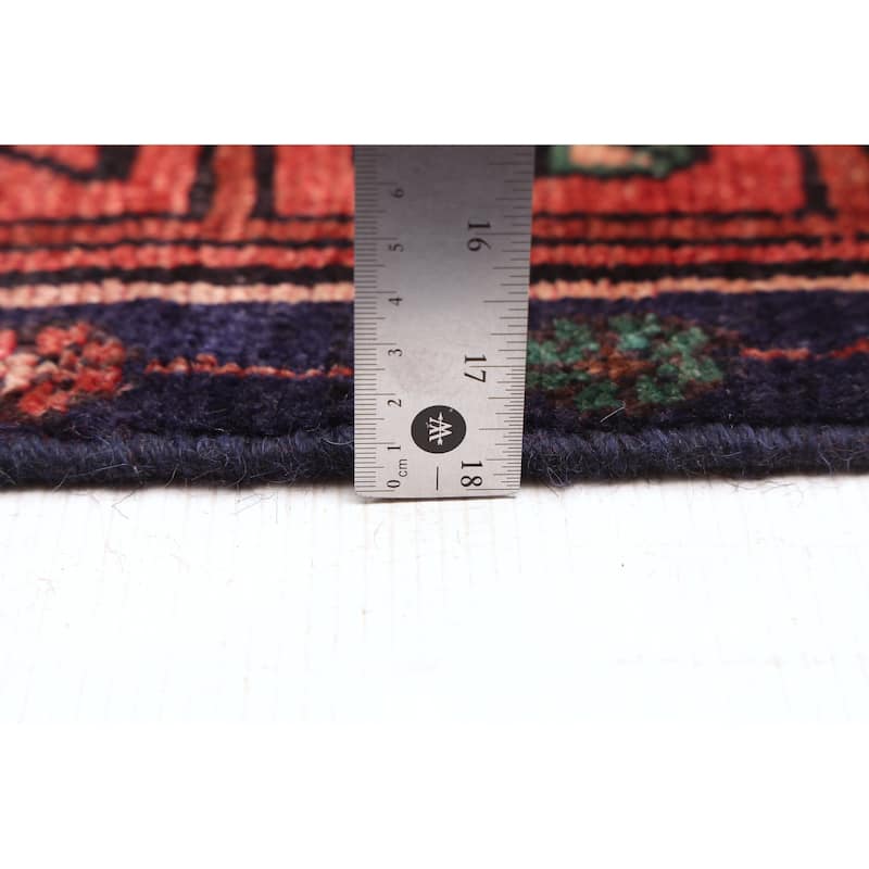 ECARPETGALLERY Hand-knotted Konya Anatolian Dark Navy Wool Rug - 4'10 x 13'3