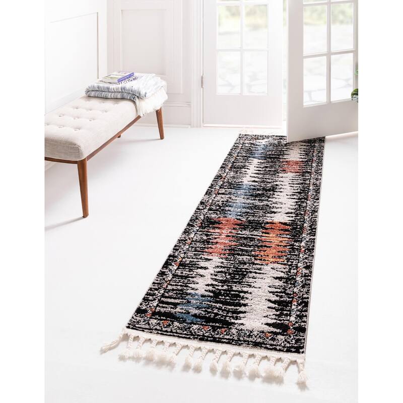 Contemporary Ariella Collection Area Rug - 2'x6' - Multi