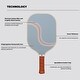 preview thumbnail 4 of 8, Holbrook Rewind Design Performance Series Carbon Fiber Pickleball Paddles