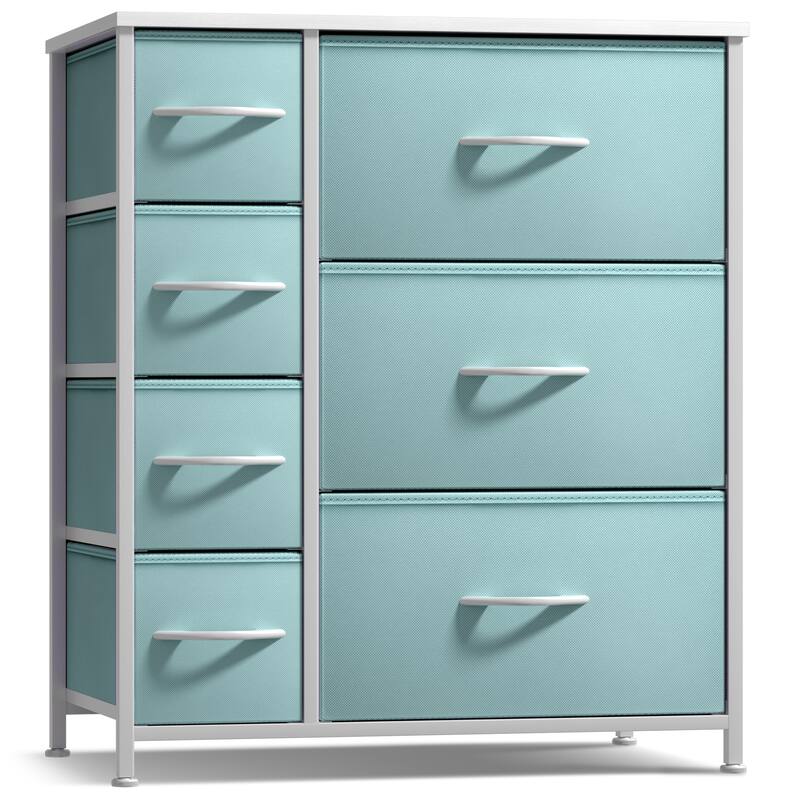 Dresser w/ 7 Drawers, Furniture Storage & Chest Tower for Bedroom