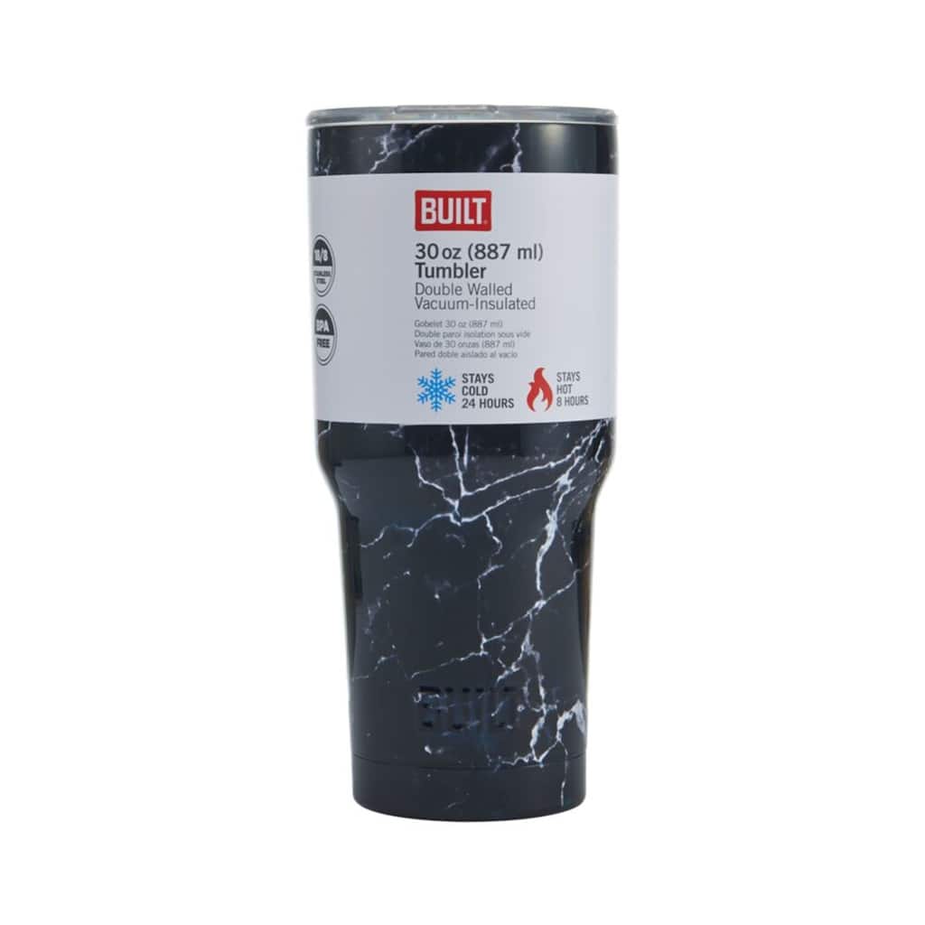 Built 30 Oz Double Wall Stainless Steel Tumbler - 30 oz