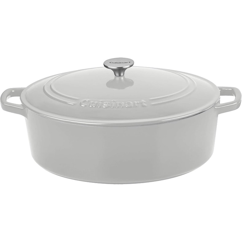 Cuisinart Chef's Classic 7-Quart, Enameled Cast Iron Oval Covered Casserole