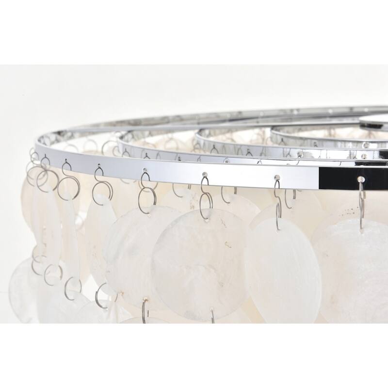 Selene 4-light Brass Ceiling Pendant Chandelier