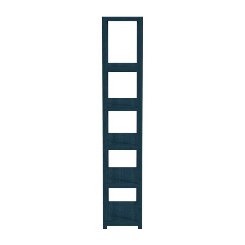 Lark 5 Tier 30"W x 75"H Wood Etagere Bookcase