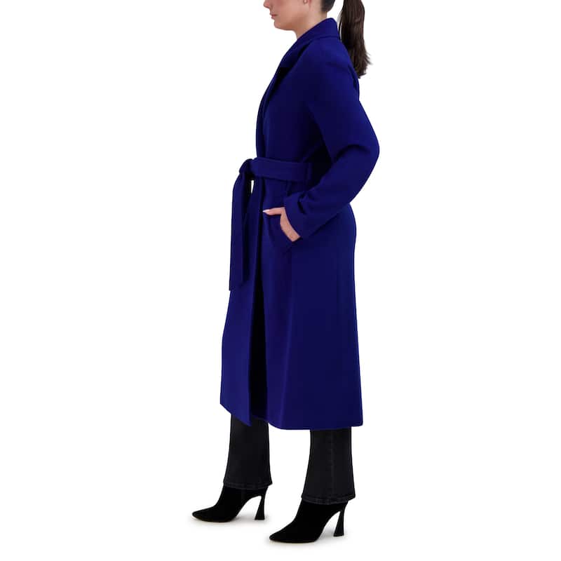 Cole Haan Women's Wool Blend Longline Coat