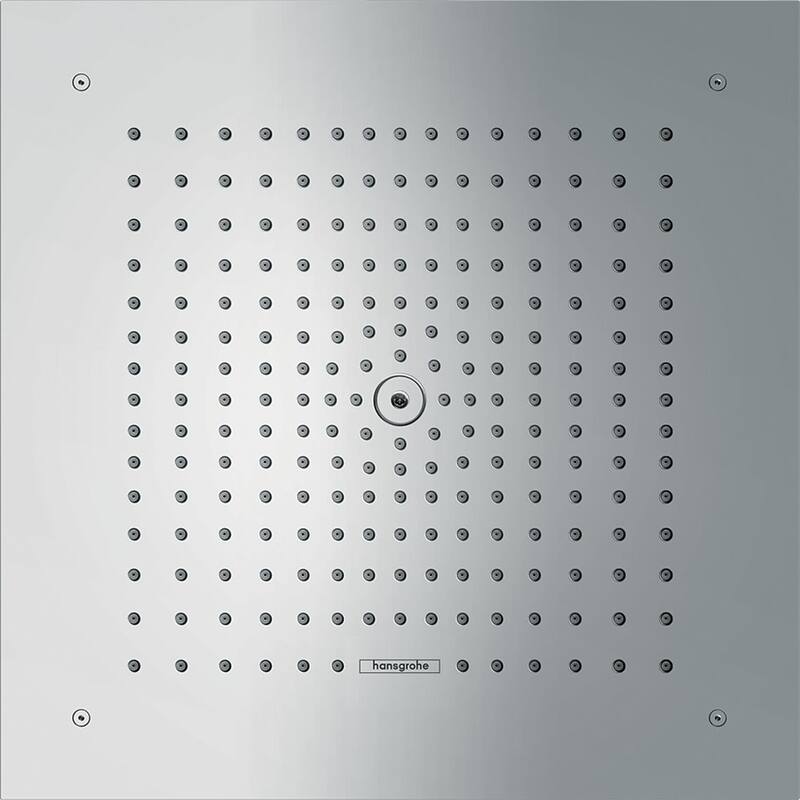 Hansgrohe Raindance E Showerhead 400 Square 1-Jet Trim - 2.5 GPM - Chrome