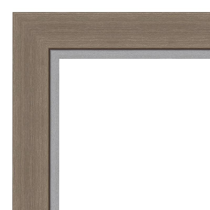 Eva Narrow Framed Natural Corkboard Bulletin Board