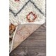 preview thumbnail 13 of 15, Brooklyn Rug Co Boho Sot and Plush Moroccan Variations Rainbow Trellis Shag Multi Rug