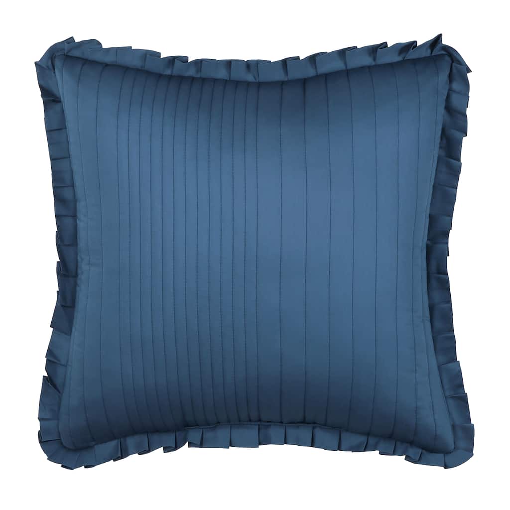 Meadow 20" Square Quilted Decorative Throw Pillow