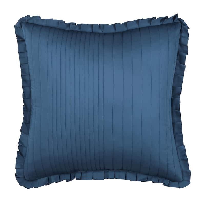 Meadow 20" Square Quilted Decorative Throw Pillow