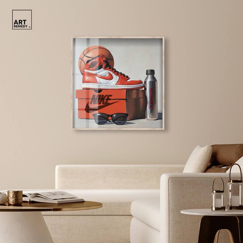 Basketball Practice Shadowbox by Art Remedy