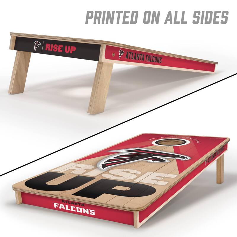 Atlanta Falcons NFL 2x4 Professional Cornhole Board Set