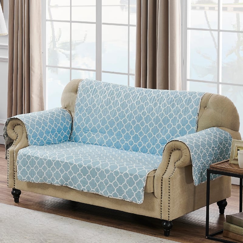 Barefoot Bungalow Cruz Reversible Loveseat Protector - 103x76in