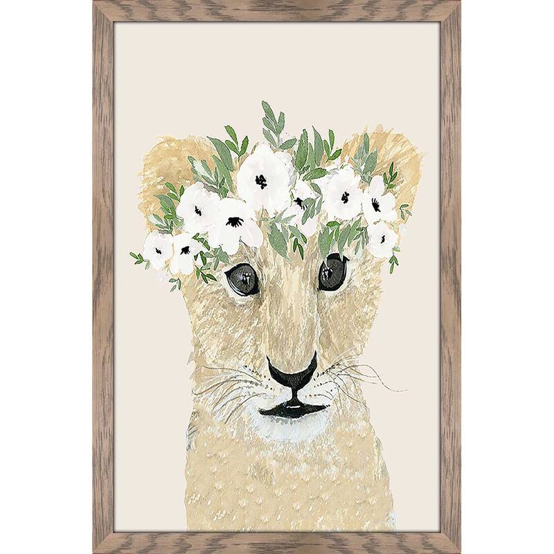 "Little Lion" Print on Acrylic.