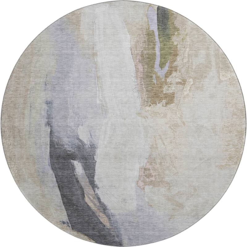 Premium Washable Super Soft Abstract Brushstrokes Mayfield Rug