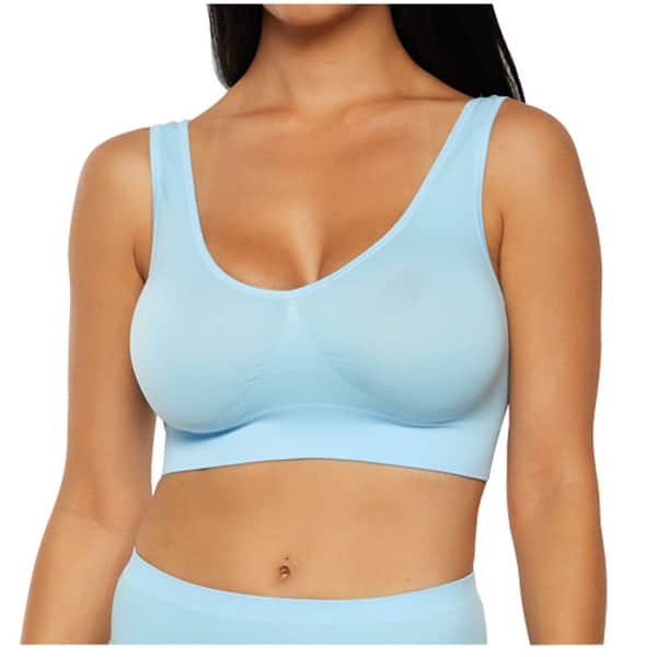 Shop Women S Rhonda Shear R Ahh Bra Seamless 3 Pack Pastels