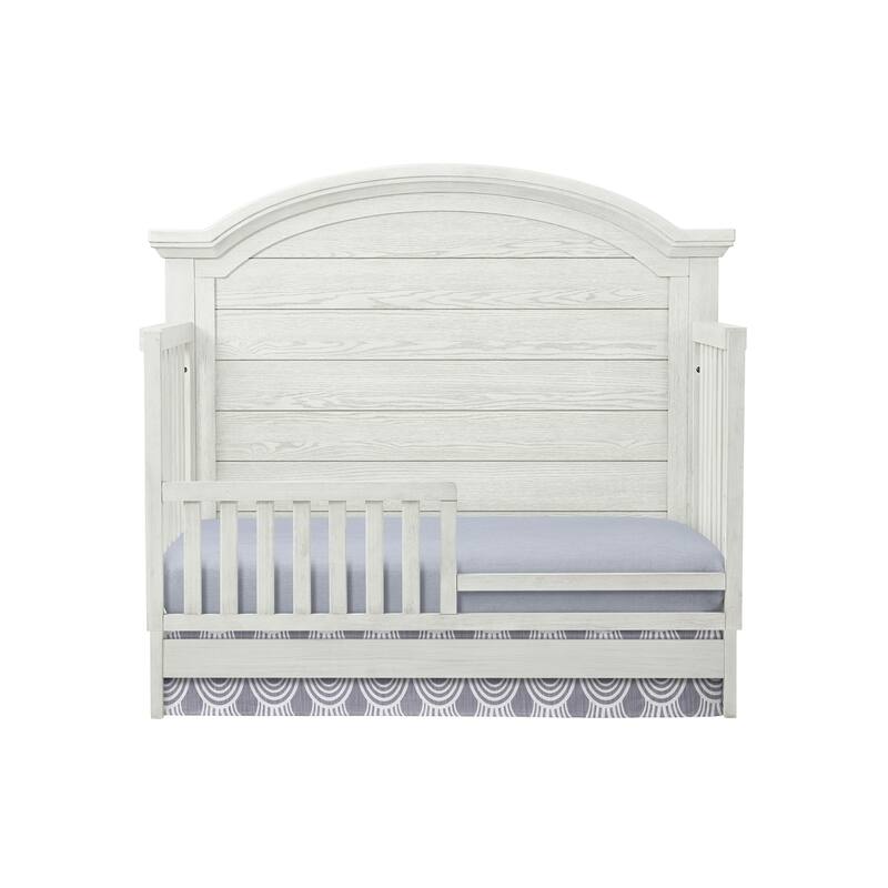 Foundry 56" Wide Arch Top Convertible Crib, White Dove