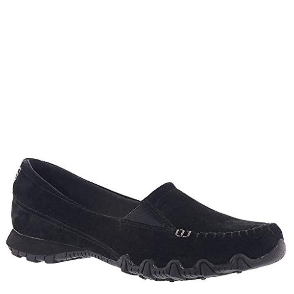 skechers loafers womens black