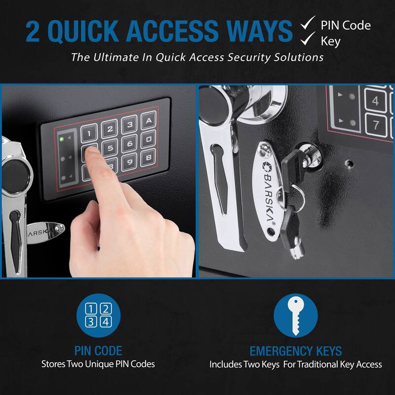 0.72 Cu Ft Keypad Depository Safe