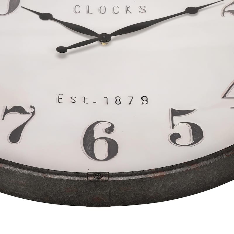 30" Round Wall Clock