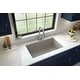 preview thumbnail 7 of 65, Karran Undermount Quartz 32 in. Single Bowl Kitchen Sink Kit