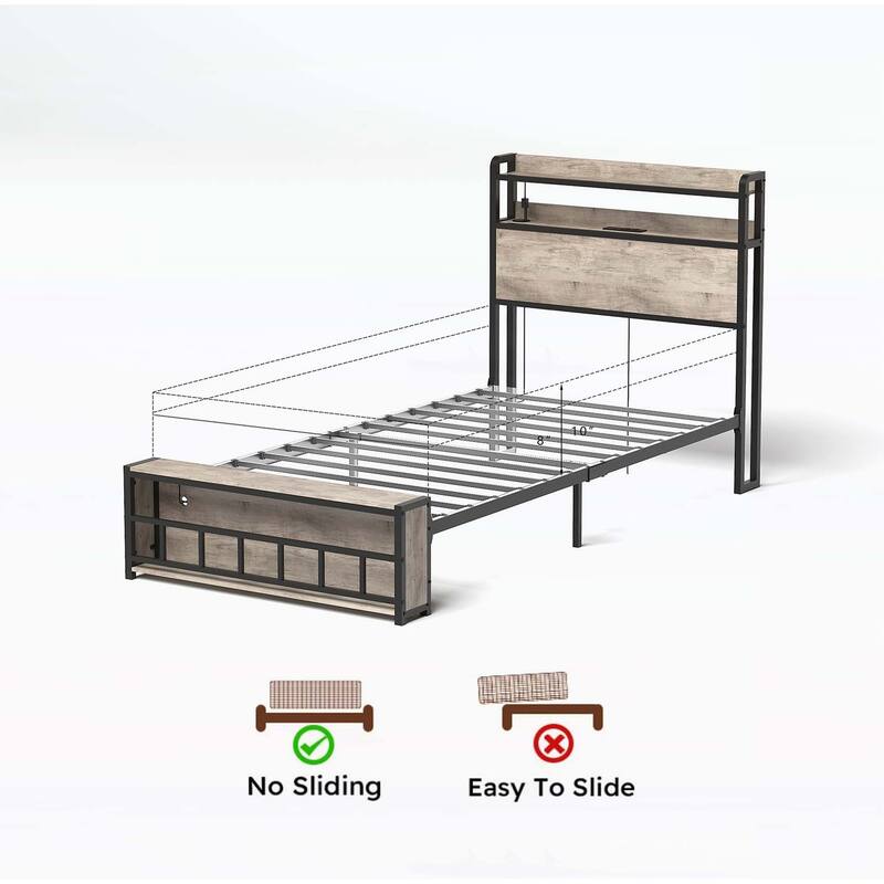 Versatile Twin Bed Frame with Multiple Benefits for a Comfy Sleep