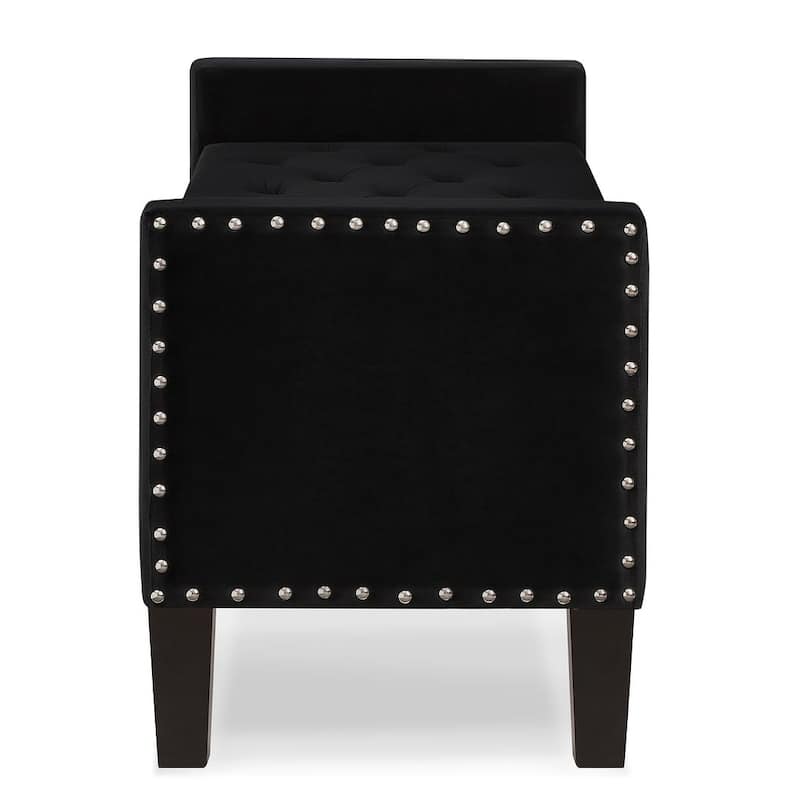 Tufted Button Storage Ottoman Bench - 48"L x 18.5"W x 22" H