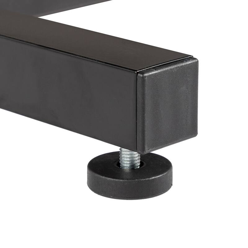 Adjustable Height Computer Desk with USB Ports and AC Outlets for Home Office and Study Workspace