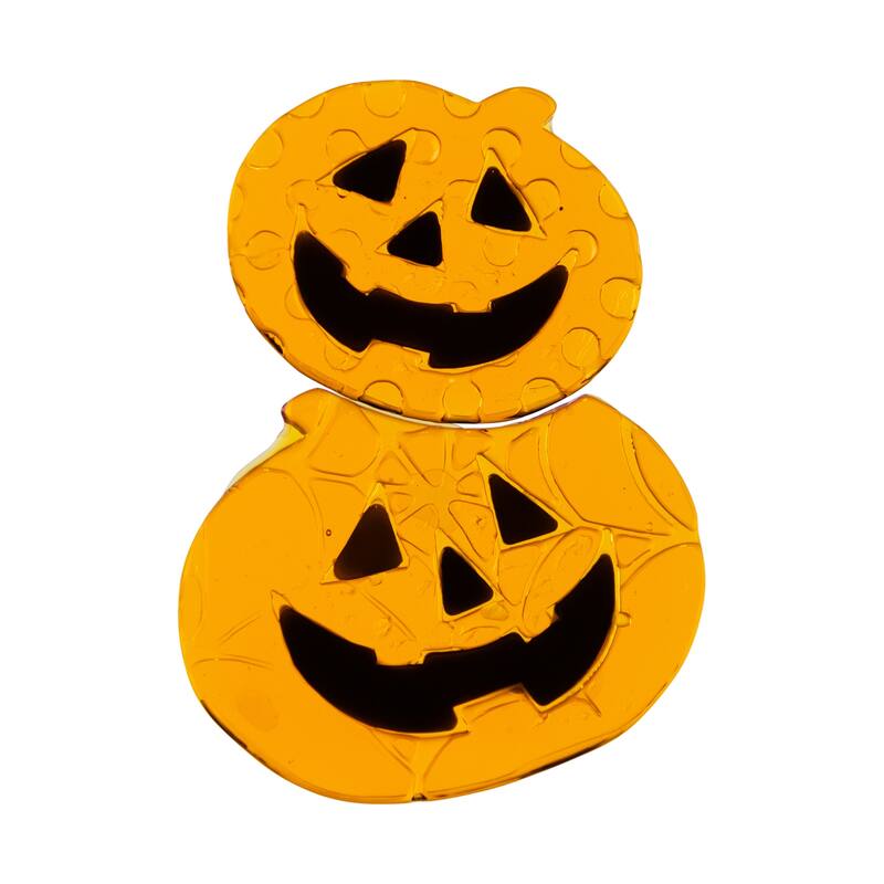 10-Piece Moon and Bats Halloween Gel Window Clings