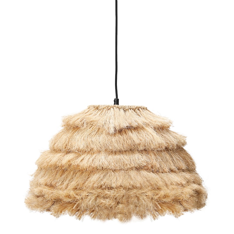 Natural Fiber Pendant Lamp