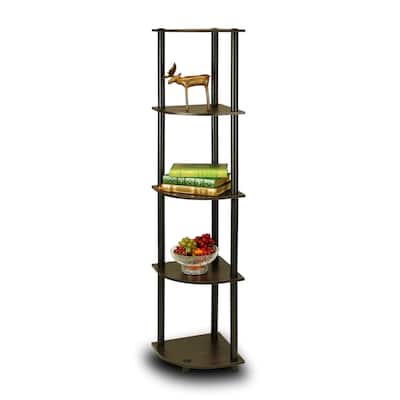 Porch & Den St. Marks 5-tier Corner Shelving Unit